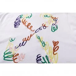 HypeYourBeast Off White Hoodie Embroidered White