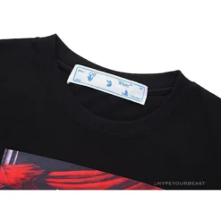 Hypeyourbeast OFF-WHITE Baroque Angel Religious Painting Tee Shirt 'BLACK' T-Shirts