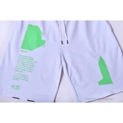 Hypeyourbeast OFF-WHITE Golden Ratio Shorts 'WHITE'
