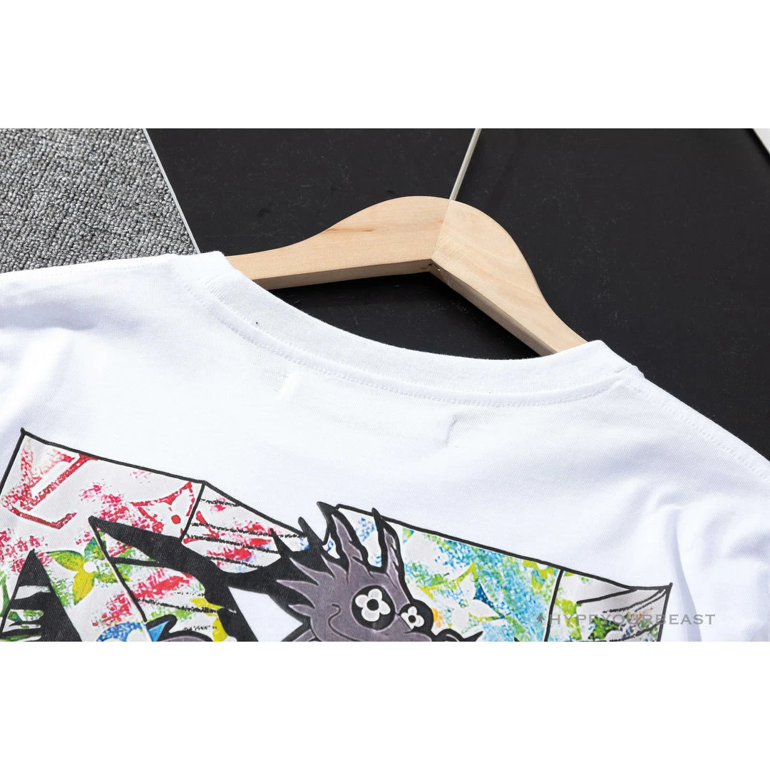 Hypeyourbeast OFF-WHITE LV Pattern Cartoon Series Tee Shirt 'WHITE' T-Shirts 5 Hypeyourbeast OFF-WHITE LV Pattern Cartoon Series Tee Shirt 'WHITE' T-Shirts