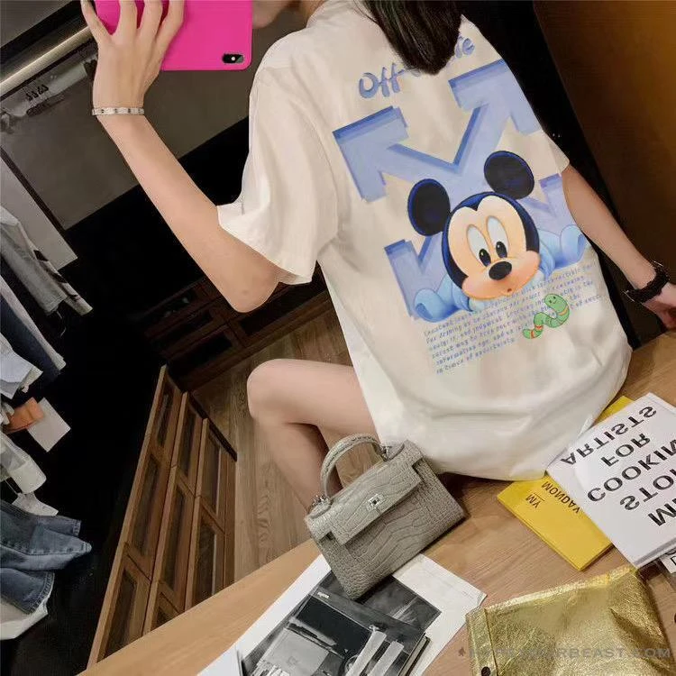 Hypeyourbeast OFF-WHITE Disney Spring X Summer Mickey Arrow Tee Shirt 'WHITE' 15 Hypeyourbeast OFF-WHITE Disney Spring X Summer Mickey Arrow Tee Shirt 'WHITE'