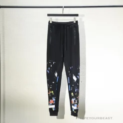 Hypeyourbeast OFF-WHITE Pants Black Paint