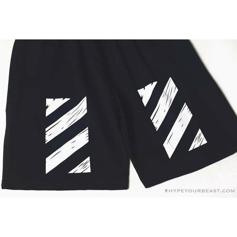 Hypeyourbeast Pants OFF-WHITE Classic Seeing Things Shorts 'BLACK' 7 Hypeyourbeast Pants OFF-WHITE Classic Seeing Things Shorts 'BLACK'