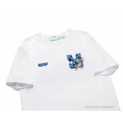 Hypeyourbeast OFF-WHITE Tom And Jerry Loose Tee Shirt 'WHITE' T-Shirts 15 Hypeyourbeast OFF-WHITE Tom And Jerry Loose Tee Shirt 'WHITE' T-Shirts