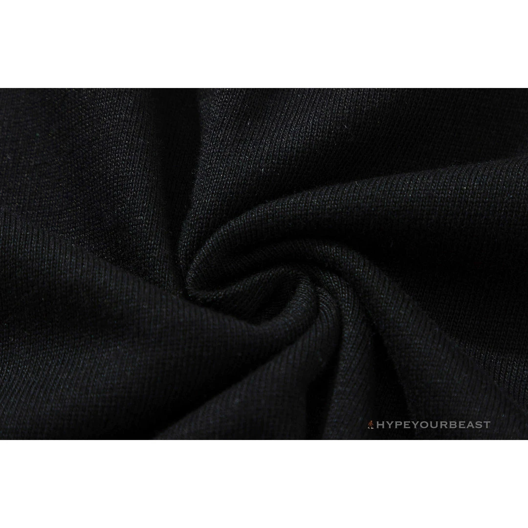 Hypeyourbeast OFF-WHITE Floral And Frog Pattern Tee Shirt 'BLACK' T-Shirts 5 Hypeyourbeast OFF-WHITE Floral And Frog Pattern Tee Shirt 'BLACK' T-Shirts