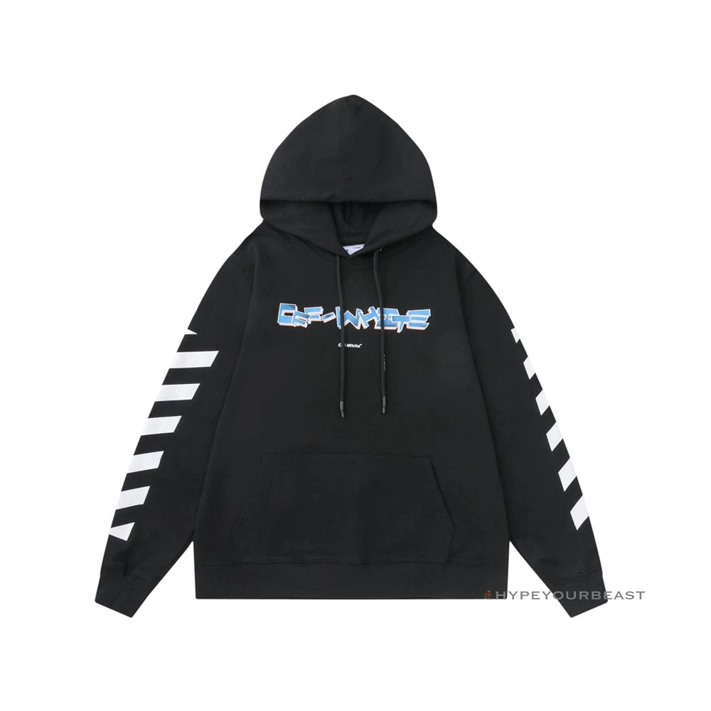 HypeYourBeast Off White Hoodie Looney - Black Hoodies & Jackets 1 HypeYourBeast Off White Hoodie Looney - Black Hoodies & Jackets