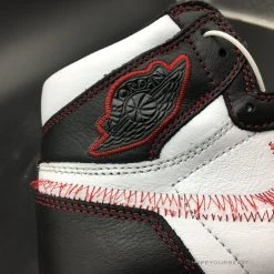 Hypeyourbeast Air Jordan 1 Retro High Defiant White Retro Red