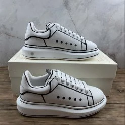 HypeYourBeast Alexander McQueen White / Black Outline