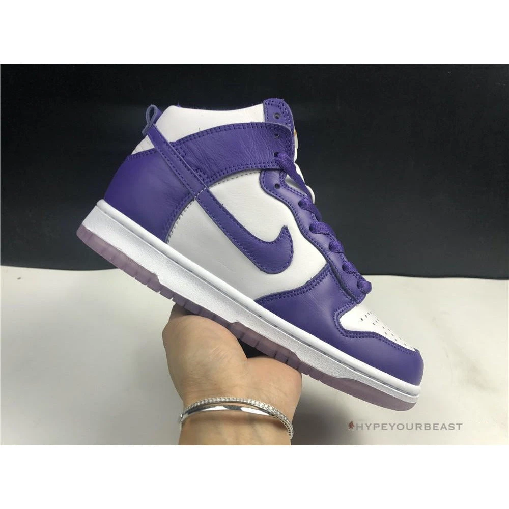 HypeYourBeast Nike SB Dunk High 'Varsity Purple' 3 HypeYourBeast Nike SB Dunk High 'Varsity Purple'