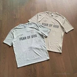 Hypeyourbeast FOG X Nike Tee Shirt Grey T-Shirts