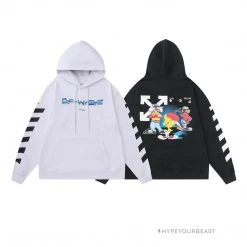 HypeYourBeast Off White Hoodie Looney - Black Hoodies & Jackets 7 HypeYourBeast Off White Hoodie Looney - Black Hoodies & Jackets