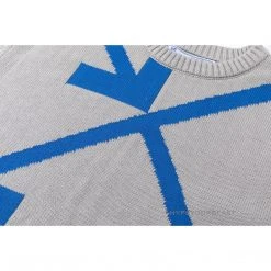 HypeYourBeast Off-White Shirt Blue Arrow