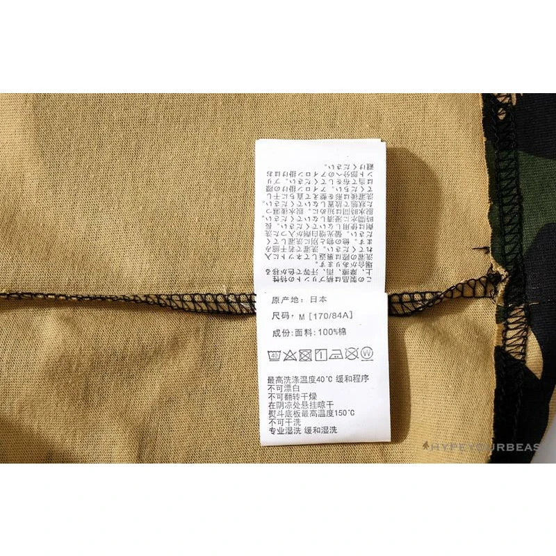 Hypeyourbeast BAPE Ape Man Head Gothic Body Camouflage Tee Shirt 11 Hypeyourbeast BAPE Ape Man Head Gothic Body Camouflage Tee Shirt