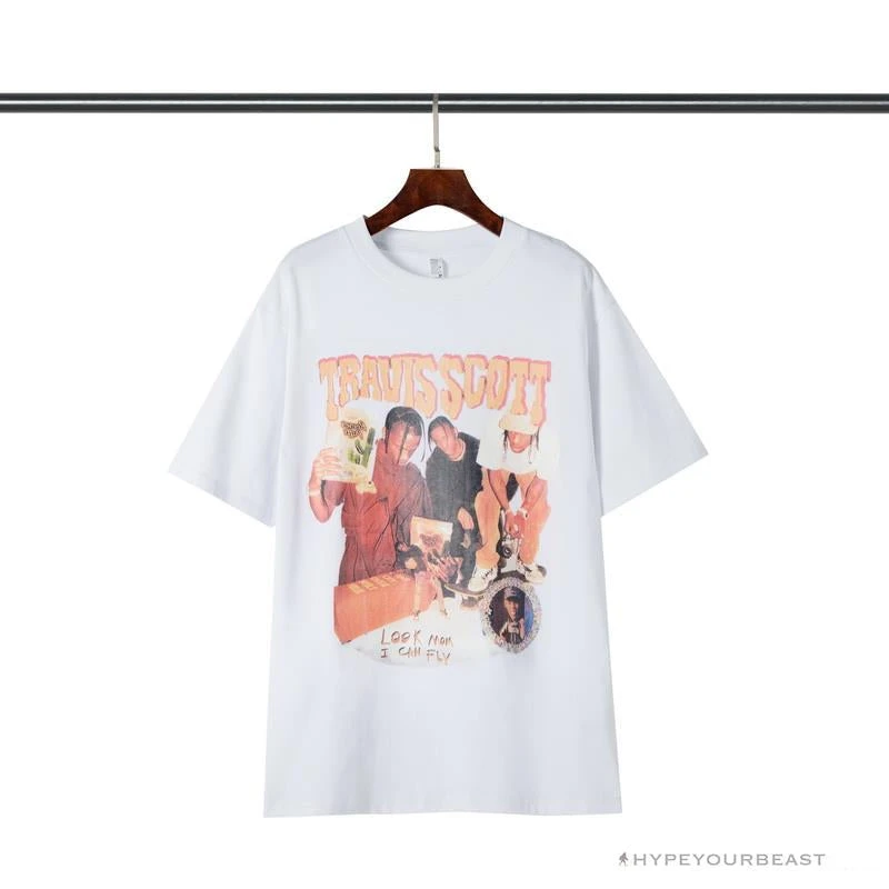 Hypeyourbeast T-Shirts OFF-WHITE Travisscott High Street Tee Shirt 'WHITE' 1 Hypeyourbeast T-Shirts OFF-WHITE Travisscott High Street Tee Shirt 'WHITE'