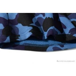 Hypeyourbeast BAPE X READYMADE Tiger Head Foam Camouflage Shorts 'BLUE' Clothes