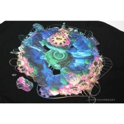 Hypeyourbeast OFF-WHITE Travis Scott Fortnite Tee Shirt 'BLACK'