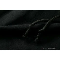 Hypeyourbeast BAPE Classic Ape Head Embroidered Standard Cotton Terry Pants 'BLACK' Clothes 14 Hypeyourbeast BAPE Classic Ape Head Embroidered Standard Cotton Terry Pants 'BLACK' Clothes