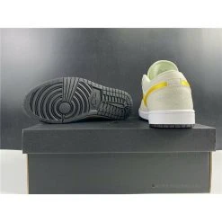 Hypeyourbeast Air Jordan 1 Low 'Palm Tree Beige Yellow'