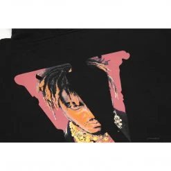 HypeYourBeast Vlone Hoodie Black Legend Hoodies & Jackets