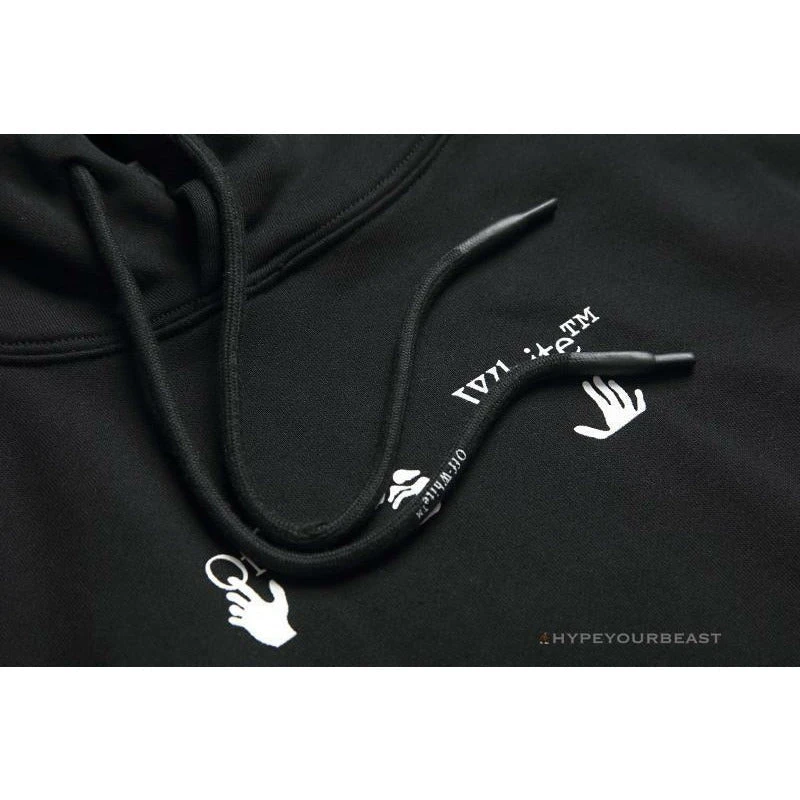 HypeYourBeast Off White Hoodie Black RED 4 HypeYourBeast Off White Hoodie Black RED