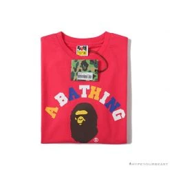 Hypeyourbeast BAPE Little Ape Head Colorful Classic Tee Shirt 'PINK' Clothes 9 Hypeyourbeast BAPE Little Ape Head Colorful Classic Tee Shirt 'PINK' Clothes