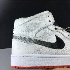 Hypeyourbeast Air Jordan 1 Mid X CLOT White