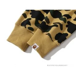 HypeYourBeast BAPE Camouflage Kangaroo Hooded Hoodie Yellow Clothes 19 HypeYourBeast BAPE Camouflage Kangaroo Hooded Hoodie Yellow Clothes