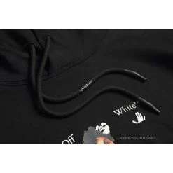 HypeYourBeast Off White Hoodie Black Fruits Hoodies & Jackets