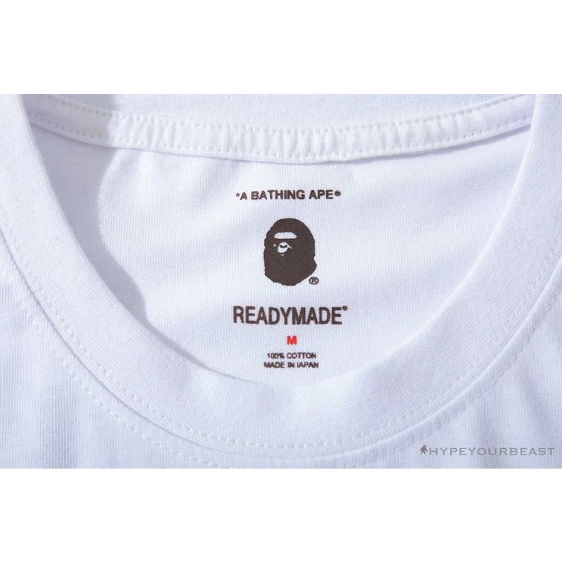 Hypeyourbeast BAPE Readymade Small Bee Camouflage Letter Tee Shirt 'BLUE' 4 Hypeyourbeast BAPE Readymade Small Bee Camouflage Letter Tee Shirt 'BLUE'