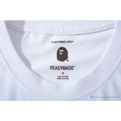 Hypeyourbeast BAPE Readymade Small Bee Camouflage Letter Tee Shirt 'GREEN' Clothes