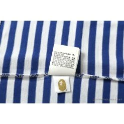 Hypeyourbeast Clothes BAPE Baby Milo Sesame Street Striped Tee Shirt 'BLUE'