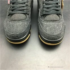 Hypeyourbeast Jordan 4 X Levis Black