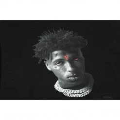 HypeYourBeast Vlone Hoodie Black Face