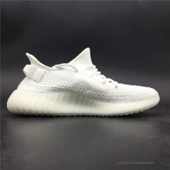 Hypeyourbeast Adidas Yeezy Boost 350 V2 White / White Translucent Stripe