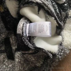 HypeYourBeast Supreme Penguins Hooded Fleece Jacket Black Hoodies & Jackets