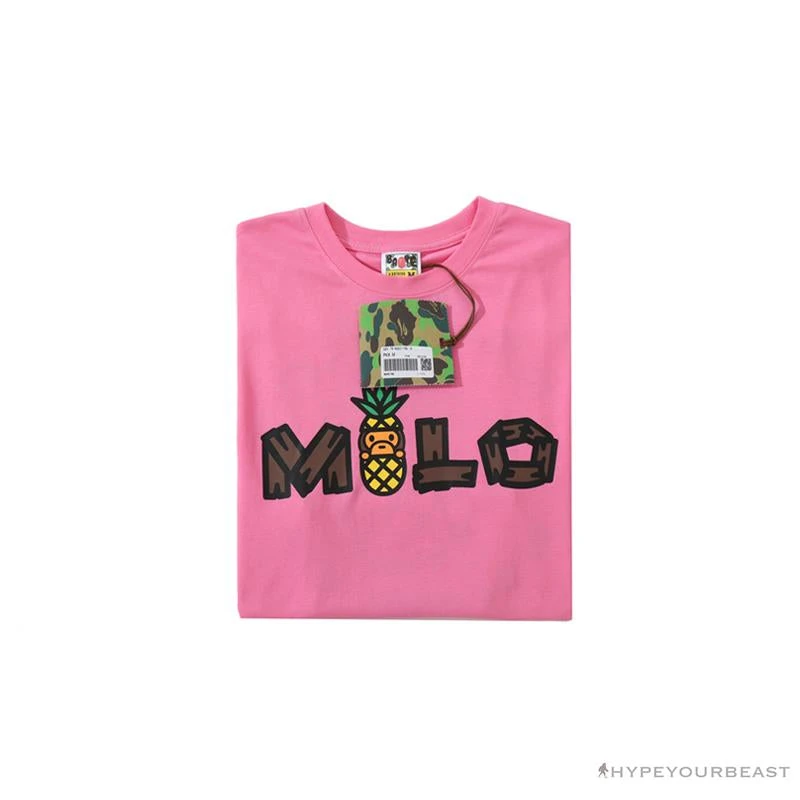 Hypeyourbeast BAPE Comic Dragon Ball Tee Shirt 'PINK' Clothes 3 Hypeyourbeast BAPE Comic Dragon Ball Tee Shirt 'PINK' Clothes