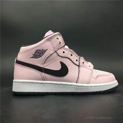 Hypeyourbeast Air Jordan 1 Mid Pink Quartz