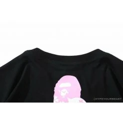 Hypeyourbeast BAPE Japan Limited Edition Pink Cherry Tree Tee Shirt 'BLACK' Clothes
