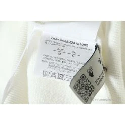 HypeYourBeast Off White Hoodie Skull White Hoodies & Jackets