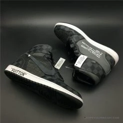 Hypeyourbeast Off White X Jordan 1 X LV Black
