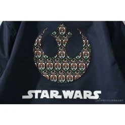 Hypeyourbeast BAPE X Star Wars Collaboration Windbreaker Jacket 'BLUE'