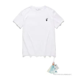 Hypeyourbeast OFF-WHITE Skull Tee Shirt 'WHITE'