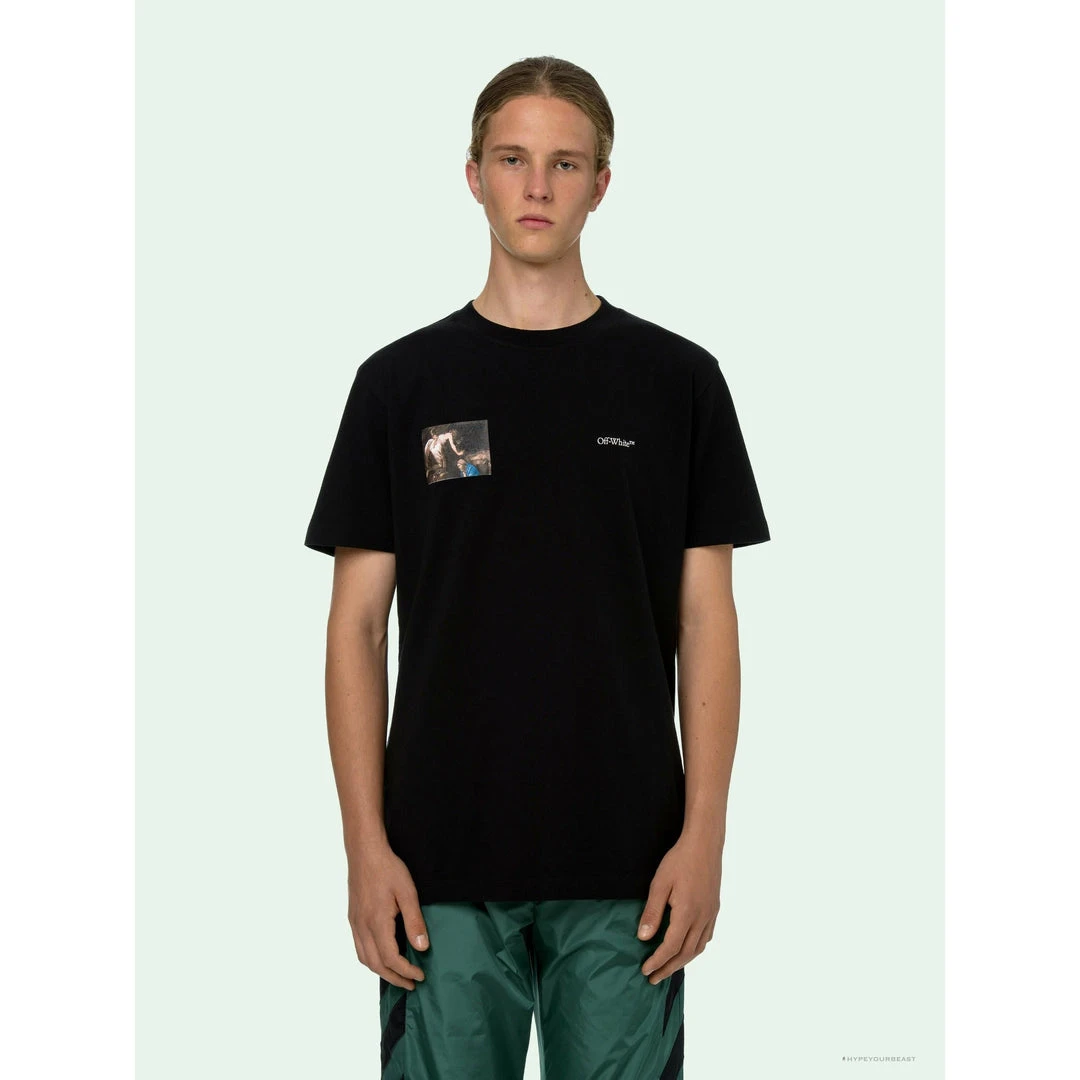 Hypeyourbeast OFF-WHITE New Limited Religious Tee Shirt 'BLACK' 5 Hypeyourbeast OFF-WHITE New Limited Religious Tee Shirt 'BLACK'