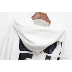 Hypeyourbeast OFF-WHITE Angel Jesus Religious Print Hoodie 'WHITE'