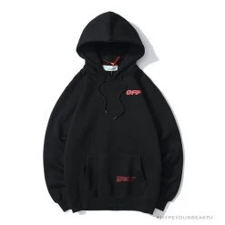 Hypeyourbeast Hoodies & Jackets OFF-WHITE CO VIRGIL ABLO Netherlands Museum Hoodie 'BLACK'