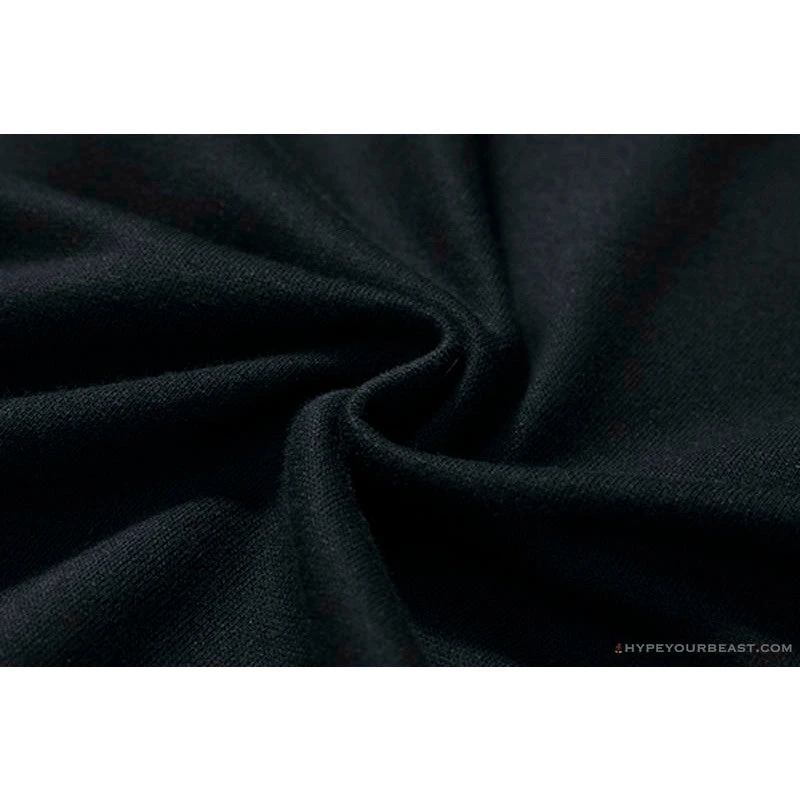 Hypeyourbeast OFF-WHITE Classic Wave Oil Painting Cotton Terry Long Sleeve Shirt 'BLACK' Shirts 11 Hypeyourbeast OFF-WHITE Classic Wave Oil Painting Cotton Terry Long Sleeve Shirt 'BLACK' Shirts