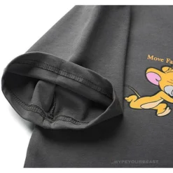 Hypeyourbeast OFF-WHITE Jerry Move Faster Tee Shirt 'GREY'