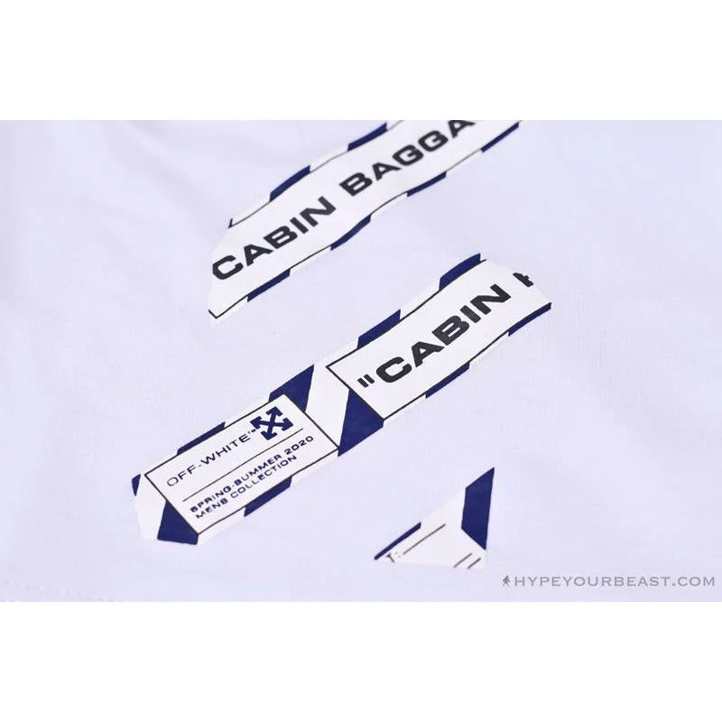 Hypeyourbeast Pants OFF-WHITE Cabin Cabbage Shorts 'WHITE' 6 Hypeyourbeast Pants OFF-WHITE Cabin Cabbage Shorts 'WHITE'