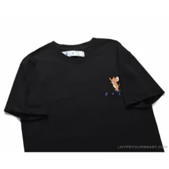 Hypeyourbeast T-Shirts OFF-WHITE Classic Animated Tom And Jerry Arrow Tee Shirt 'BLACK' 15 Hypeyourbeast T-Shirts OFF-WHITE Classic Animated Tom And Jerry Arrow Tee Shirt 'BLACK'