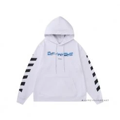HypeYourBeast Off White Hoodie Looney - White